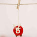 Festive Reindeer Hanging Widgets for Cheerful Holiday Home Decoration