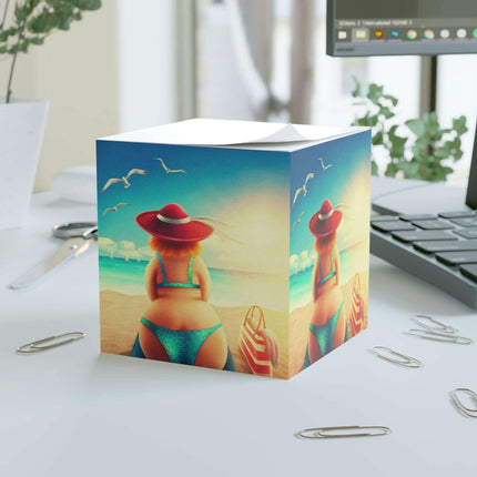 Personalized Desk Note Cube - Add Style and Organization to Your Workspace!