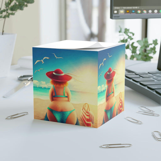 Personalized Sticky Note Cube - Add a Touch of Fun to Your Desk!