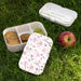 Elegant Personalized Bento Box Lunch Set with Wooden Lid - Customizable & Practical