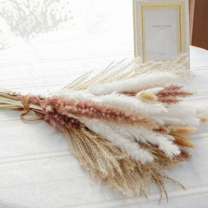 Boho Chic Pampas Grass Bouquet - Premium Decor for Weddings and Events