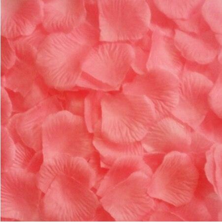 Romantic Red Silk Rose Petals Bundle - 1000 Pieces for Love-filled Moments