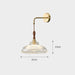 Vintage Glass Wall Lamp for Modern Nordic Lighting in Bedrooms"