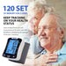 Smart Wrist Blood Pressure Monitor with Heartbeat Analysis & Dual User Memory