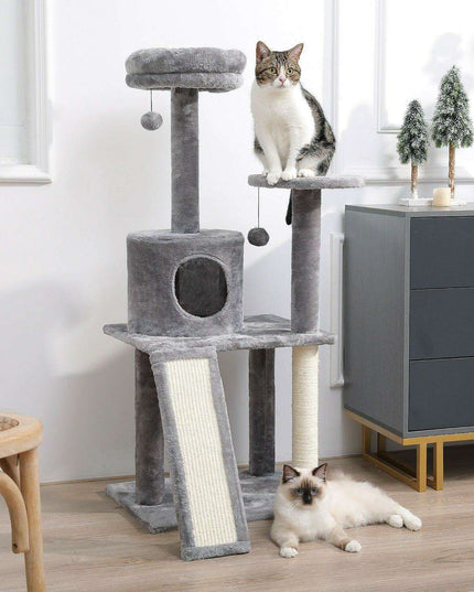 Luxury 68-Inch Cat Tree Haven with Sisal Features