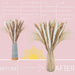 Boho Farmhouse Decor: Dried Pampas Grass Bouquet for Wedding & Home