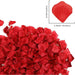 Romantic Red Silk Rose Petals Bundle - 1000 Pieces for Love-filled Moments