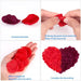 Enchanting Red Silk Rose Petals - Set of 1000 for Romantic Settings
