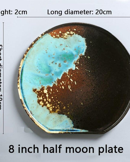 Handcrafted Textured Stoneware Dining Set for an Elevated Culinary Experience