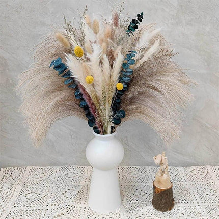 Chic Dried Pampa Grass Display - Ideal for Home Styling and Wedding Accents