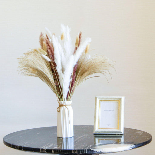 Natural Dried Pampa Grass Bouquet for Wedding and Home Decor-Home Décor›Artificial & Dried Floral›Dried Flowers-Très Elite-Très Elite