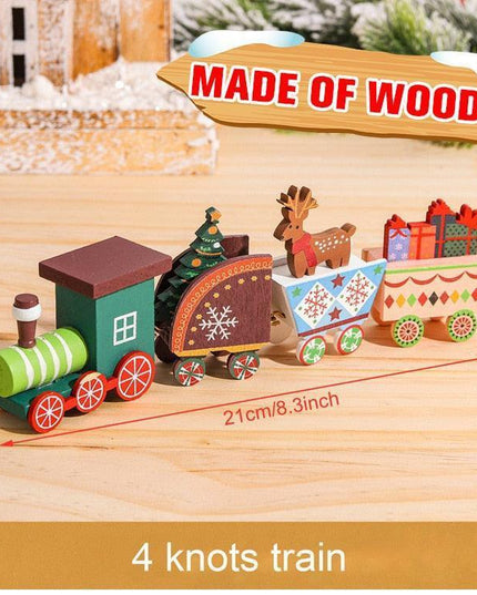 Charming Holiday Train Ornament - Joyous Decor for Christmas Celebrations