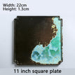 11 inches square