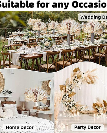 Bohemian Chic Pampas Grass Bouquet for Seasonal Home Decor