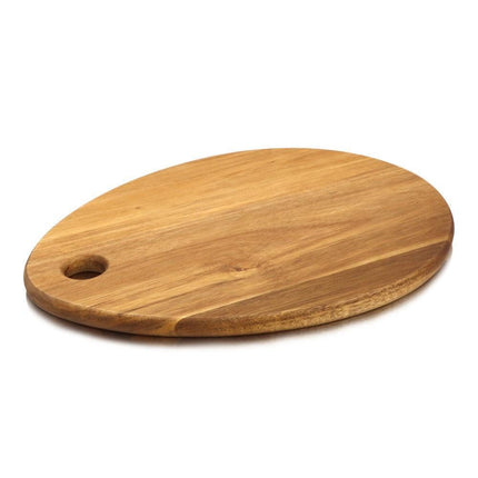 Acacia Wood Teardrop Cutting Board - Chic Kitchen Essential - Très Elite