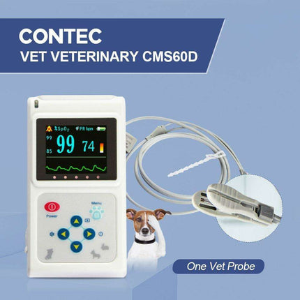 Smart Handheld Pulse Oximeter with Sleep Monitoring - Accurate Heart and Oxygen Level Tracking for All Ages and Pets