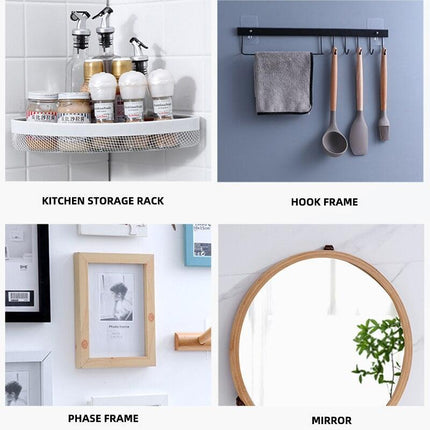 Acrylic Adhesive Photo Display Stickers for Wall Decor - Très Elite