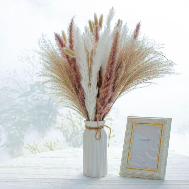 Boho Chic Dried Pampas Grass Bouquet - Versatile Decor for Every Occasion