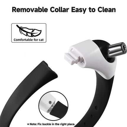 Adjustable Laser Cat Collar with USB Rechargeable Interactive Toy for Endless Fun - Très Elite