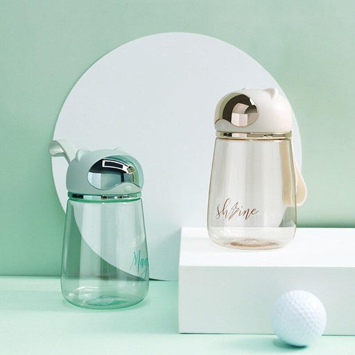 Adorable Eco-Friendly Cat-Themed Water Bottle for Kids - Fun Hydration Solution - Très Elite