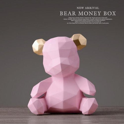 Adorable Teddy Bear Coin Bank: Your Charming Savings Ally