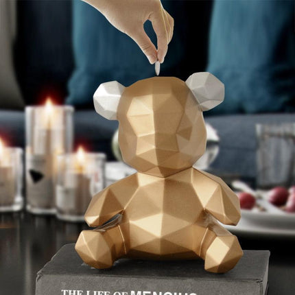 Adorable Teddy Bear Coin Bank: Your Charming Savings Ally