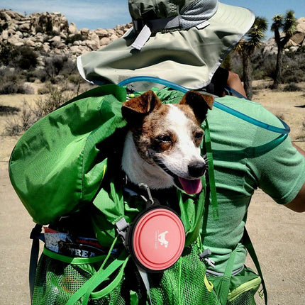 Adventure-Ready Collapsible Silicone Pet Bowl: The Ultimate Travel Feeder for Active Dogs - Très Elite