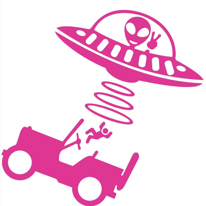 Playful Reflective Car Sticker Set - Creative Cartoon Designs for Your Vehicle