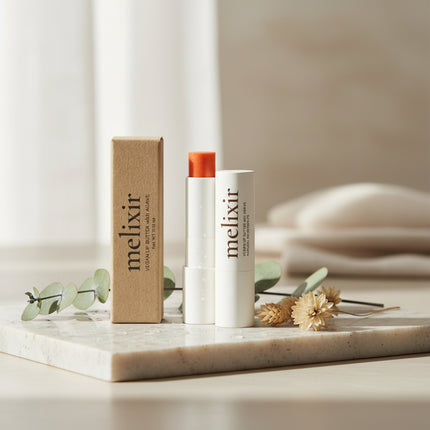 Agave Infused Shea Lip Balm - Exotic Tinted Lip Treatment (3.9g)