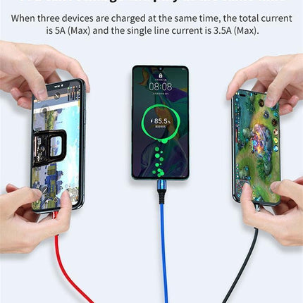 All-in-One Fast Charging Cable for Huawei, iPhone, and Samsung - The Ultimate Power Solution - Très Elite