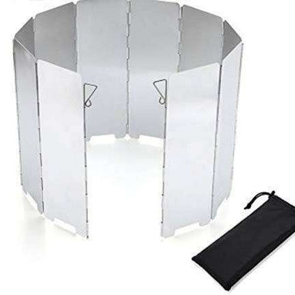 Aluminum Alloy Wind Shield for Enhanced Outdoor Cooking Performance