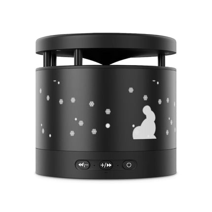 Aluminum Bluetooth Speaker with Integrated Wireless Charging Pad