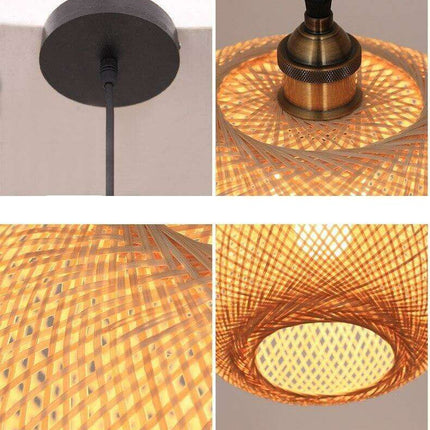 Artisan Bamboo Chandelier - Transform Your Space with Handcrafted Radiance - Très Elite