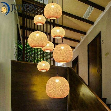 Artisan Bamboo Chandelier - Transform Your Space with Handcrafted Radiance - Très Elite