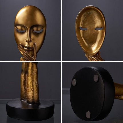 Artisan Elegance: Stunning Handcrafted Resin Sculpture for Sophisticated Spaces - Très Elite