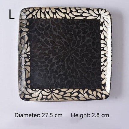 Artisan Hand-Painted Japanese Ceramic Dining Set for Sophisticated Entertaining - Très Elite