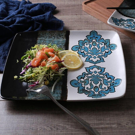 Artisan Hand-Painted Japanese Ceramic Dining Set for Sophisticated Entertaining - Très Elite