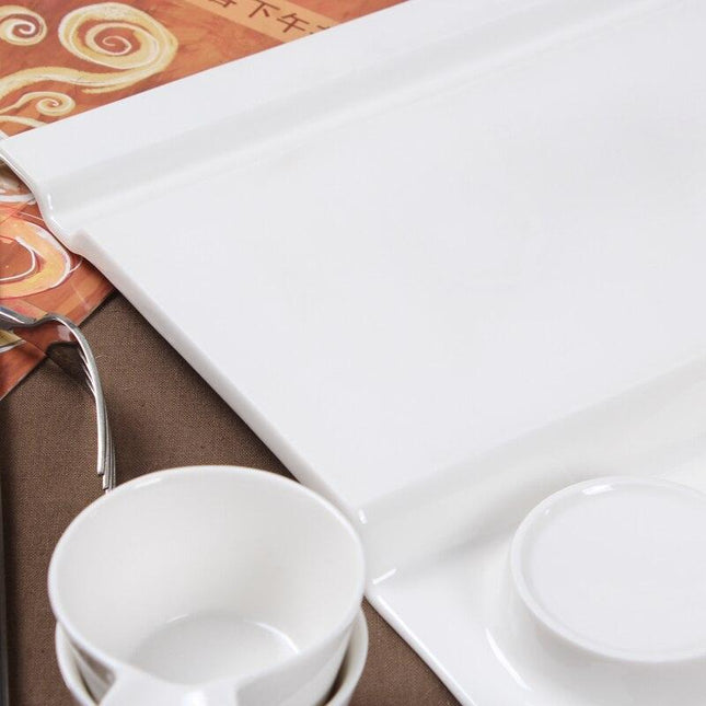 Artisan Square Ceramic Dining Collection - Elevate Your Dining Experience