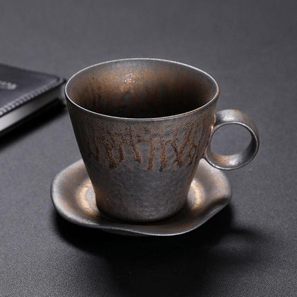 Artisan Vintage Japanese Stoneware Mug Set for Coffee and Tea Lovers - Très Elite
