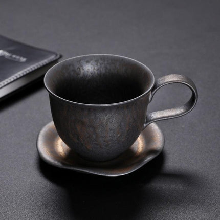 Artisan Vintage Japanese Stoneware Mug Set for Coffee and Tea Lovers - Très Elite