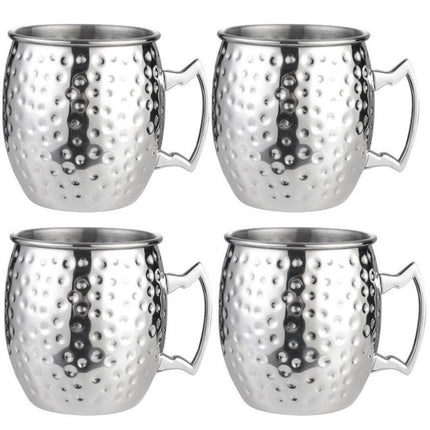 Artisanal Copper Moscow Mule Mugs - Ergonomically Designed for Ultimate Enjoyment