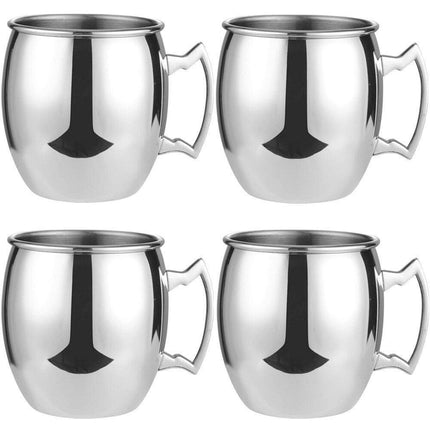 Artisanal Copper Moscow Mule Mugs - Ergonomically Designed for Ultimate Enjoyment