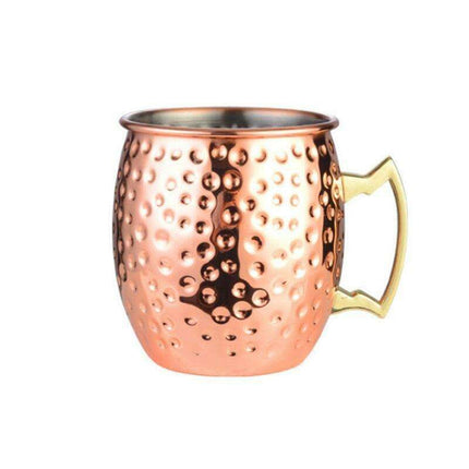 Artisanal Copper Moscow Mule Mugs - Ergonomically Designed for Ultimate Enjoyment