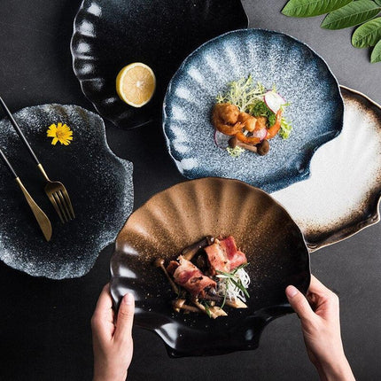 Artisanal Japanese Ceramic Plates: Sophisticated Tableware for Elevated Dining - Très Elite