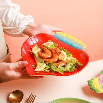 Artistic Ceramic Fruit Plate Collection for Elegant Dining - Très Elite