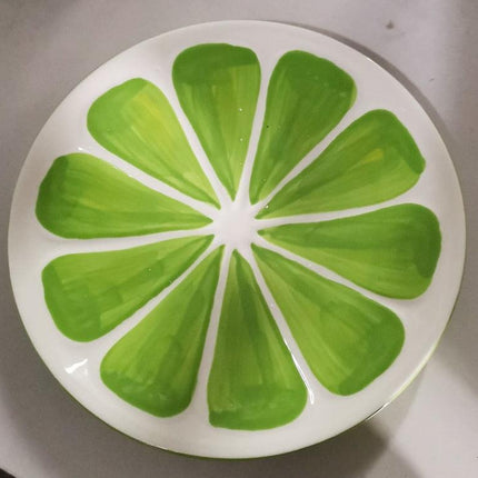 Artistic Ceramic Fruit Plate Collection for Elegant Dining - Très Elite