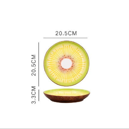 Artistic Ceramic Fruit Plate Collection for Elegant Dining - Très Elite