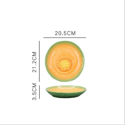 Artistic Ceramic Fruit Plate Collection for Elegant Dining - Très Elite