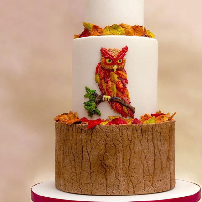 Artistic Tree Bark Silicone Mold for Baking and Confectionery Creations - Très Elite