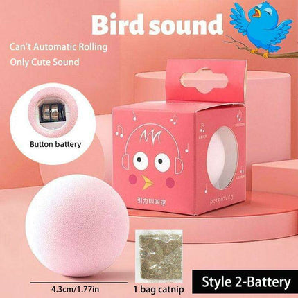 Automated Rolling Ball Cat Toy for Engaging Indoor Fun and Exercise - Très Elite